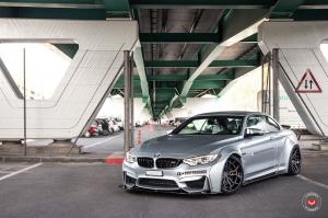 2018 BMW M4 Coupe by Liberty Walk on Vossen Wheels (HC-3 (3 Piece))